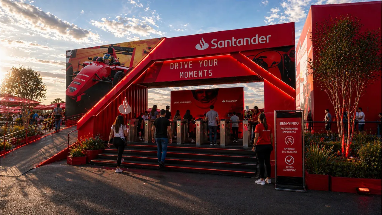 Santander — Santander F1 2026 — Vídeo Imersivo com IA