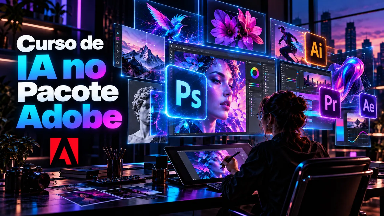 Curso de IA no Pacote Adobe