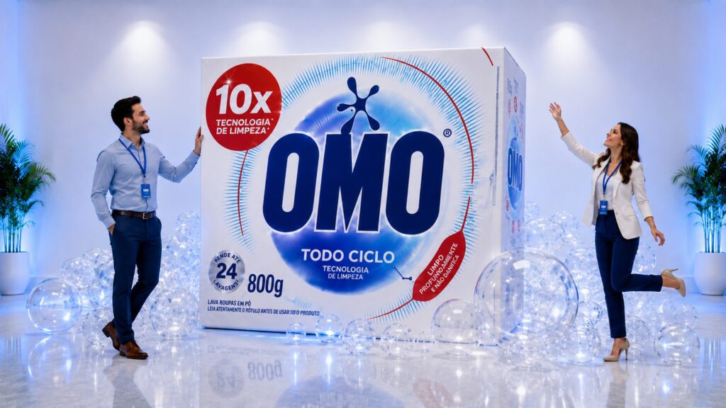 Cenografia OMO criada com IA generativa