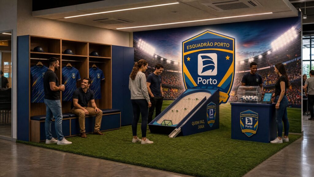 Cenografia Porto criada com IA generativa